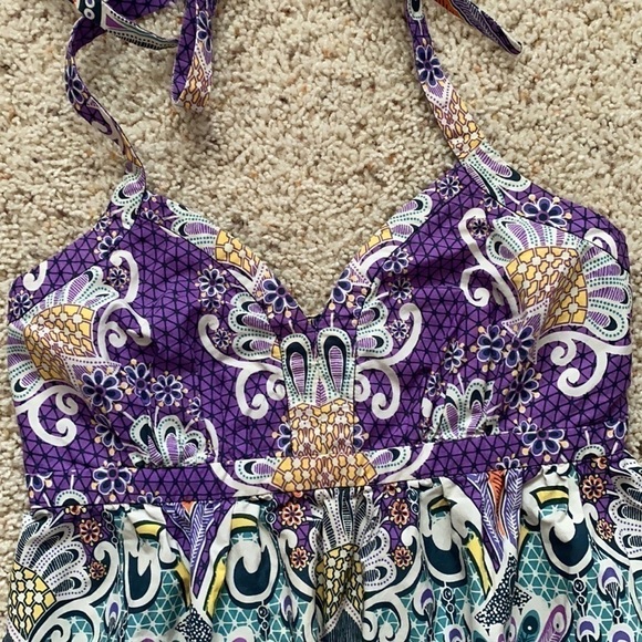 Express a halter Babydoll Dress 6 - Picture 2 of 11